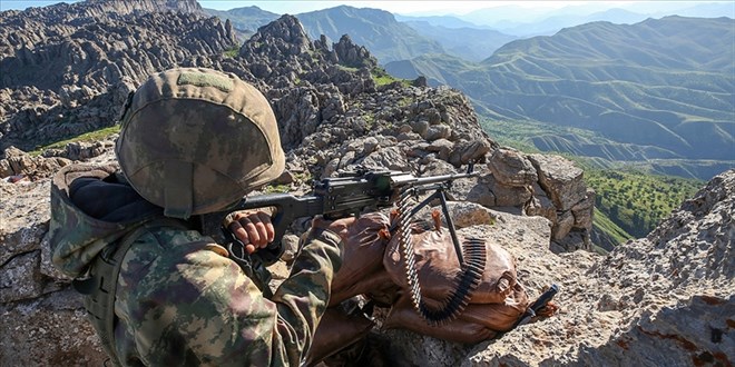 Irak'ın kuzeyinde 3 PKK'lı terörist etkisiz hale getirildi