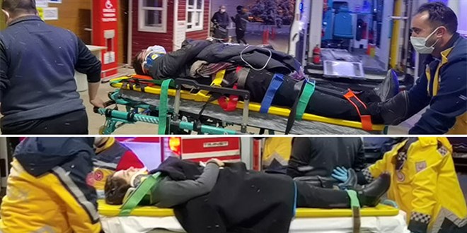 Bozcaada Kaymakamı ve eşi Bursa'da trafik kazası geçirdi