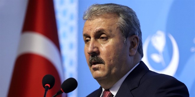 BBP Genel Başkanı Destici'den Cumhurbaşkanlığı makamına hakarete tepki
