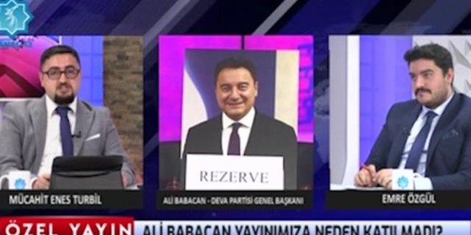 Canlı yayın programını iptal eden Ali Babacan'ı böyle protesto ettiler