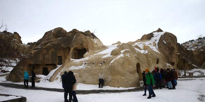Yarıyıl tatilinde ailelerin turizm merkezi tercihi Kapadokya oldu