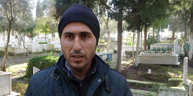 Babas�n� ararken, �ld�r�ld���n� ��rendi