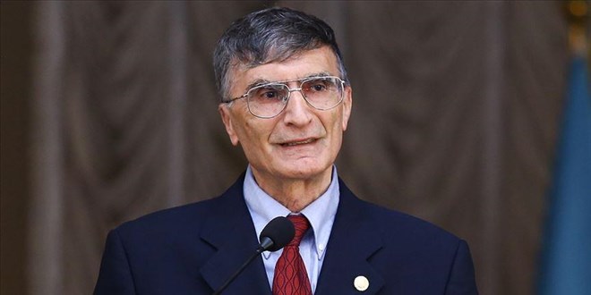 Aziz Sancar, a��l���na kat�laca�� ad�n� ta��yan kamp�se ili�kin a��klama yapt�