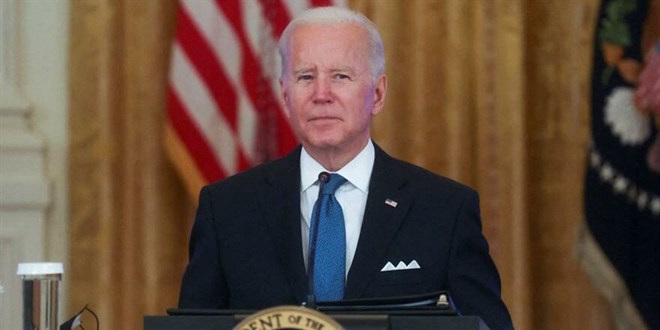 Enflasyon sorusu Biden' kzdrd, mikrofon ak kalnca kfr duyuldu