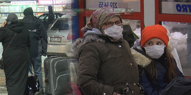 Otogarda mahsur kalanlar geceyi yazıhane ve mescitlerde geçiriyor