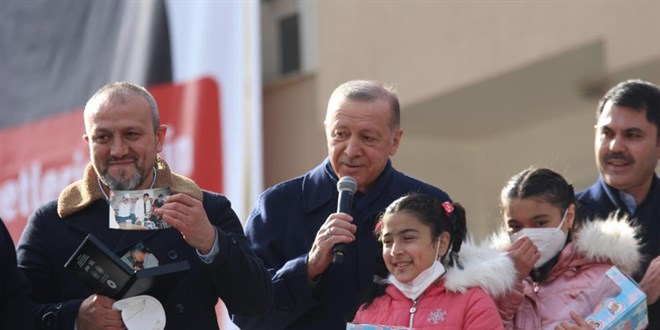 Cumhurbaşkanı Erdoğan'ı duygulandıran sürpriz