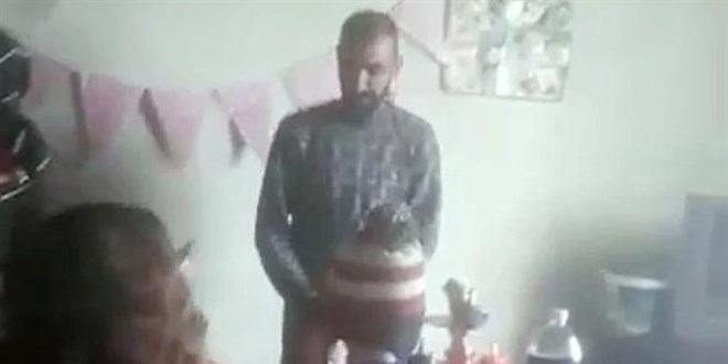 Cezaevi firarisi, çocuğunun doğum gününü kutlarken yakalandı