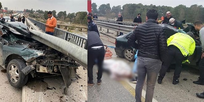 240 kilometre hızla ölüme gitti