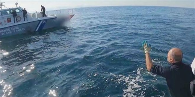 Yunan sahil güvenliğinin taciz ettiği balıkçı yaşadıklarını anlattı