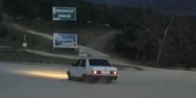 Sosyal medyada drift paylaşımı cezasız kalmadı: 16 bin 900 lira