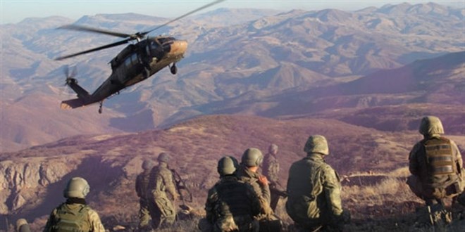 MSB: Suriye'de toplam 43 terörist etkisiz hale getirildi