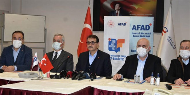 Bakan Dönmez: Isparta'da hayatı normalleştireceğiz