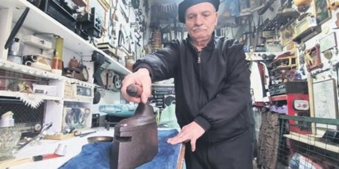 Bu terzide her şey antika