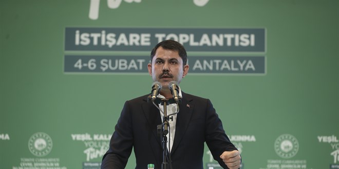 Bakan Kurum, "Yeşil Kalkınma Yolunda Türkiye İstişare Toplantısı"nın sonuç bildirgesini açıkladı