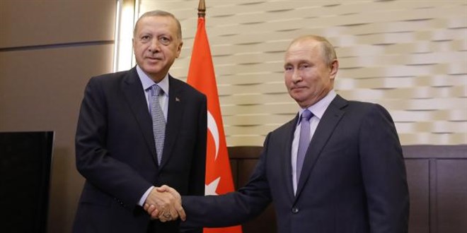 Putin'den Cumhurbakan Erdoan ve eine gemi olsun mesaj