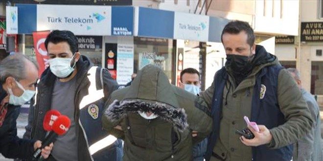 Silah tutukluk yapınca öldürülmekten kurtulmuştu... Zanlı tutuklandı