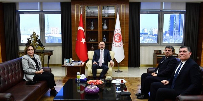 EPGS, Ticaret Bakan Mehmet Mu'u ziyaret etti