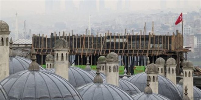 İlim Yayma Vakfı: Süleymaniye'deki inşaat İBB tarafından hukuksuz mühürlendi