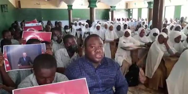 Afrikalılar, Cumhurbaşkanı Erdoğan'ın sağlığı için dua etti