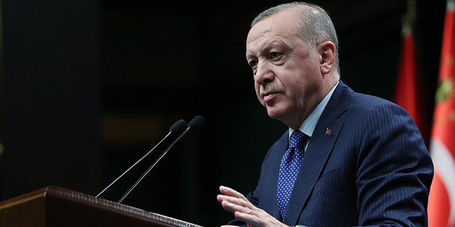 Testleri negatif çıkan Erdoğan'dan ilk paylaşım