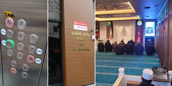 3 vakit namaz klnan camii