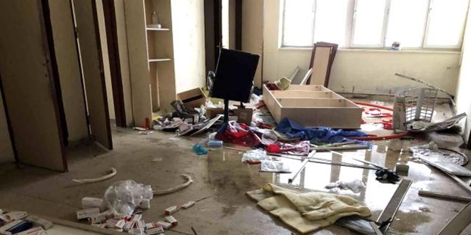 Gaziantep'te Aile Sağlığı Merkezi'ni talan eden şüpheli tutuklandı