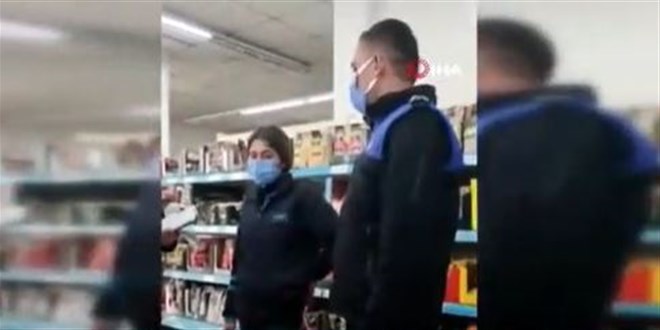 Denetime çıkan zabıta müdüründen yüksek fiyatlara sert sözler