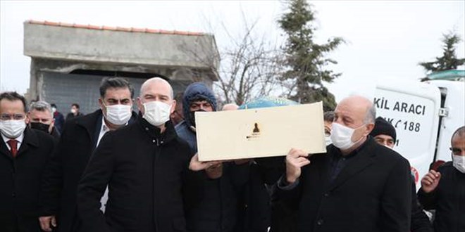 Bakan Soylu'nun dayısı Samsun'da defnedildi