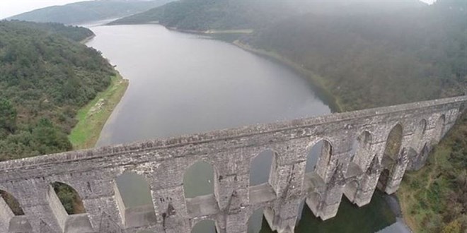 stanbul'un barajlarndaki su seviyesi yzde 80,5'e ykseldi