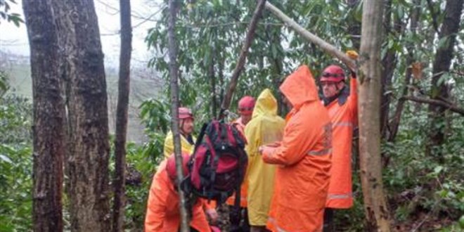 3 gndr kayp olan 21 yandaki gen, ormanda l bulundu