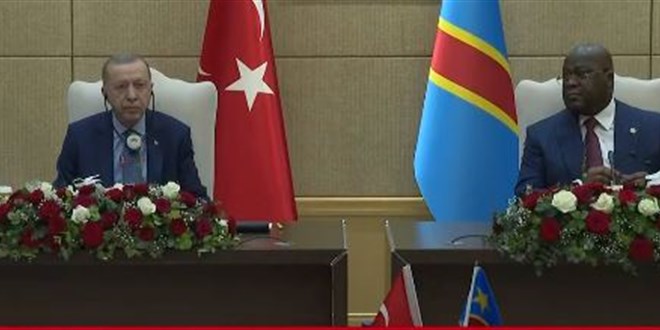Erdoğan: FETÖ ile mücadelemizde desteğini esirgemeyen Kongo'ya teşekkür ediyorum