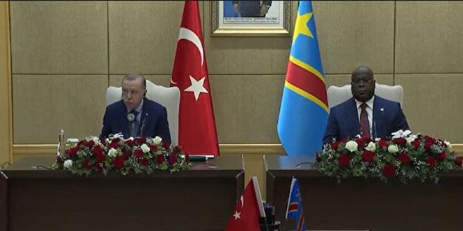 Trkiye ile Kongo Demokratik Cumhuriyeti arasnda 7 anlama imzaland