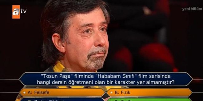 Oyuncu Osman Cavcı'nın yarışmada elendiği soru şaşkına çevirdi