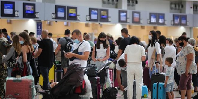 Ocak ayında gelen turist sayısı 1 milyon 250 bini aştı