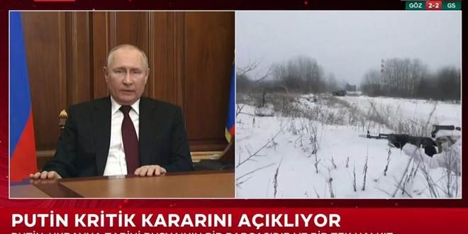 Rusya, Donbas'taki ayrılıkçı sözde yönetimleri tanıdı