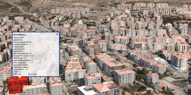Bu proje dünyada tek: İlin 3 boyutlu tapu-kadastro bilgileri çıkarıldı