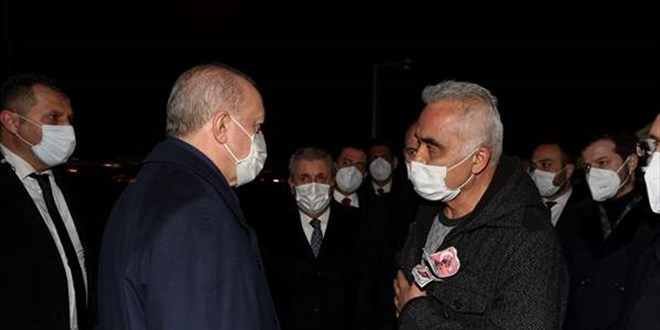 Erdoğan'dan şehit Hayrettin Eren'in ailesine taziye ziyareti