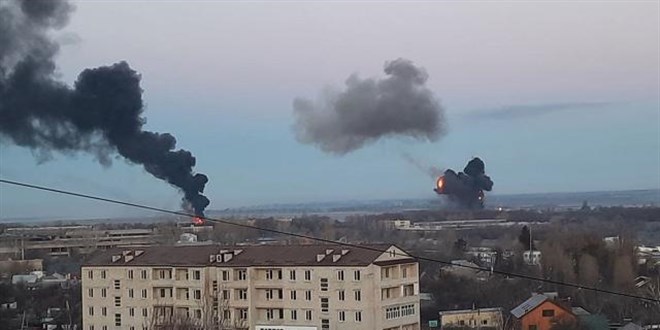 Kiev'de sokağa çıkma yasağı ilan edildi