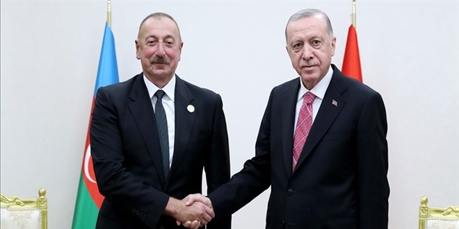 Aliyev, Cumhurbakan Erdoan'n doum gnn kutlad
