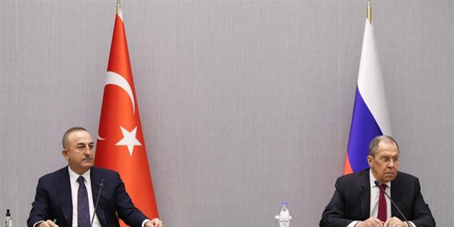 Bakan Çavuşoğlu, Rus mevkidaşı Lavrov ile görüştü