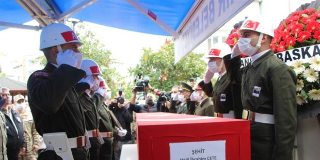 Şehit Piyade Uzman Çavuş Çete, Hatay'da toprağa verildi