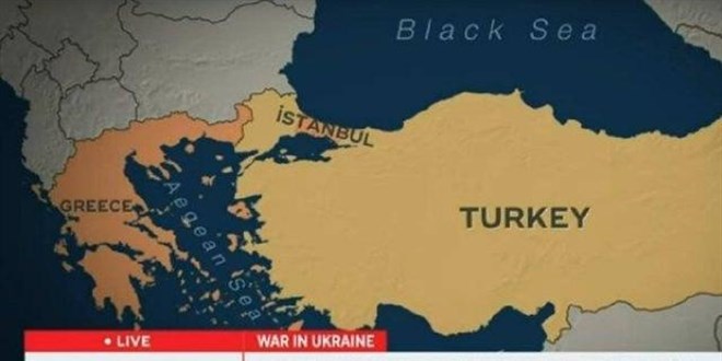 İstanbul'u Yunan toprağı gibi gösteren ABD kanalından özür
