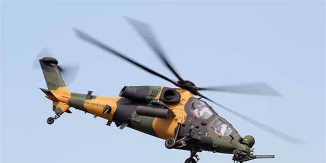 Jandarma Genel Komutanlna bir Atak helikopteri daha teslim edildi