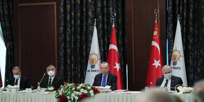 Erdoğan milletvekilleri ile kahvaltıda bir araya geldi