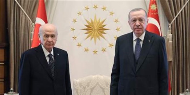 İletişim Başkanlığı'ndan Erdoğan ve Bahçeli görüşmesi açıklaması
