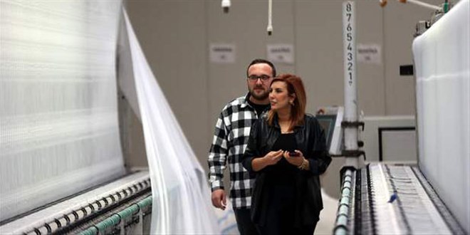 KOSGEB desteğiyle tekstil fabrikası kuran kadın girişimci ihracata hazırlanıyor