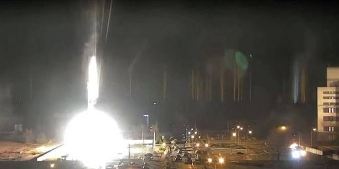 Rus askeri güçleri Zaporijya nükleer santralini ele geçirdi