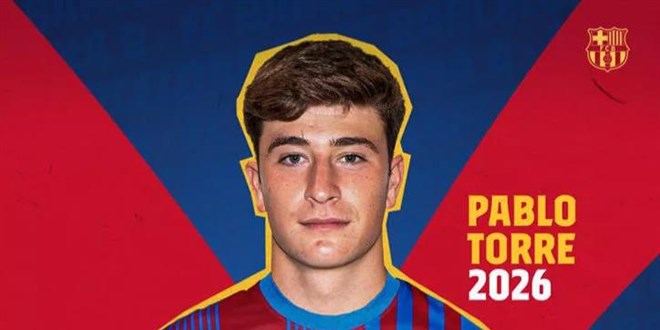 Barcelona, 18 yaşındaki Torre'yi transfer etti