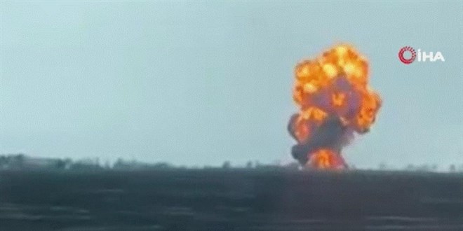 Rus birlikleri Gavrishovka Havaalanı'nı vurdu