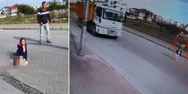 Köpekten kaçarken kamyonun çarptığı Mahra için kritik 72 saat